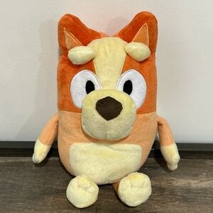 Talking Bingo Bluey Sister Plush Stuffed Animal Sings Theme Song & More